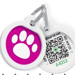 QR PET ID TAG